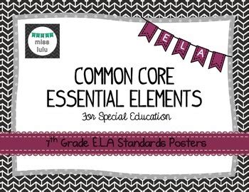 Introduction to the Common Core Essential Elements